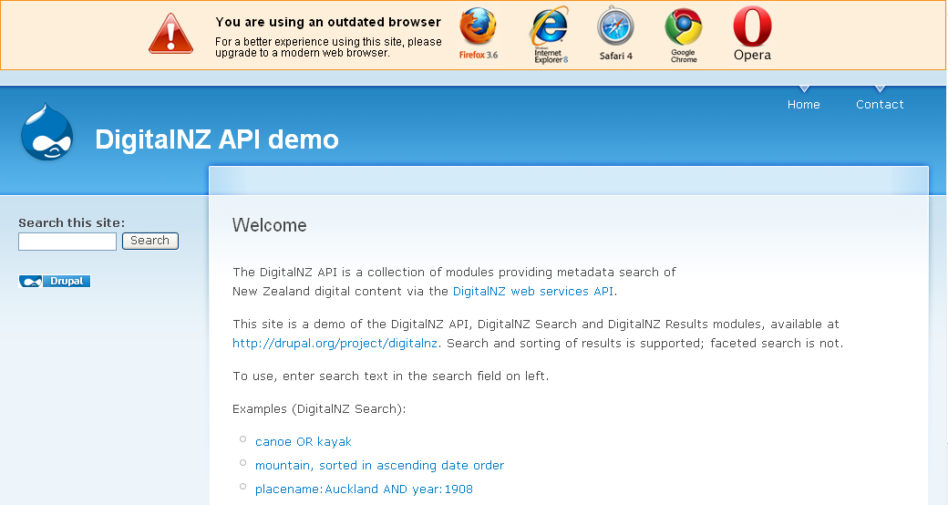 ie6 no more drupal org