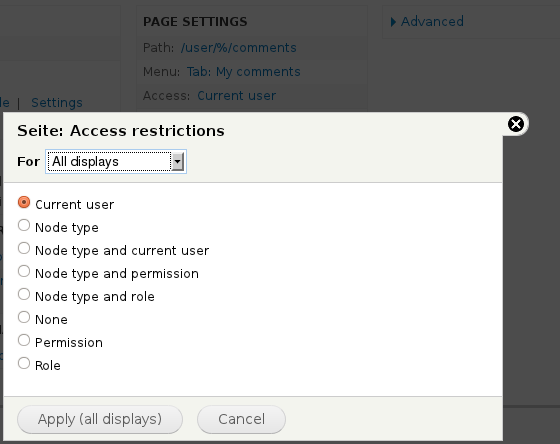 Access node. Drupal role and permission. Node view. This content has restricted access, please Type the password below and get access.
