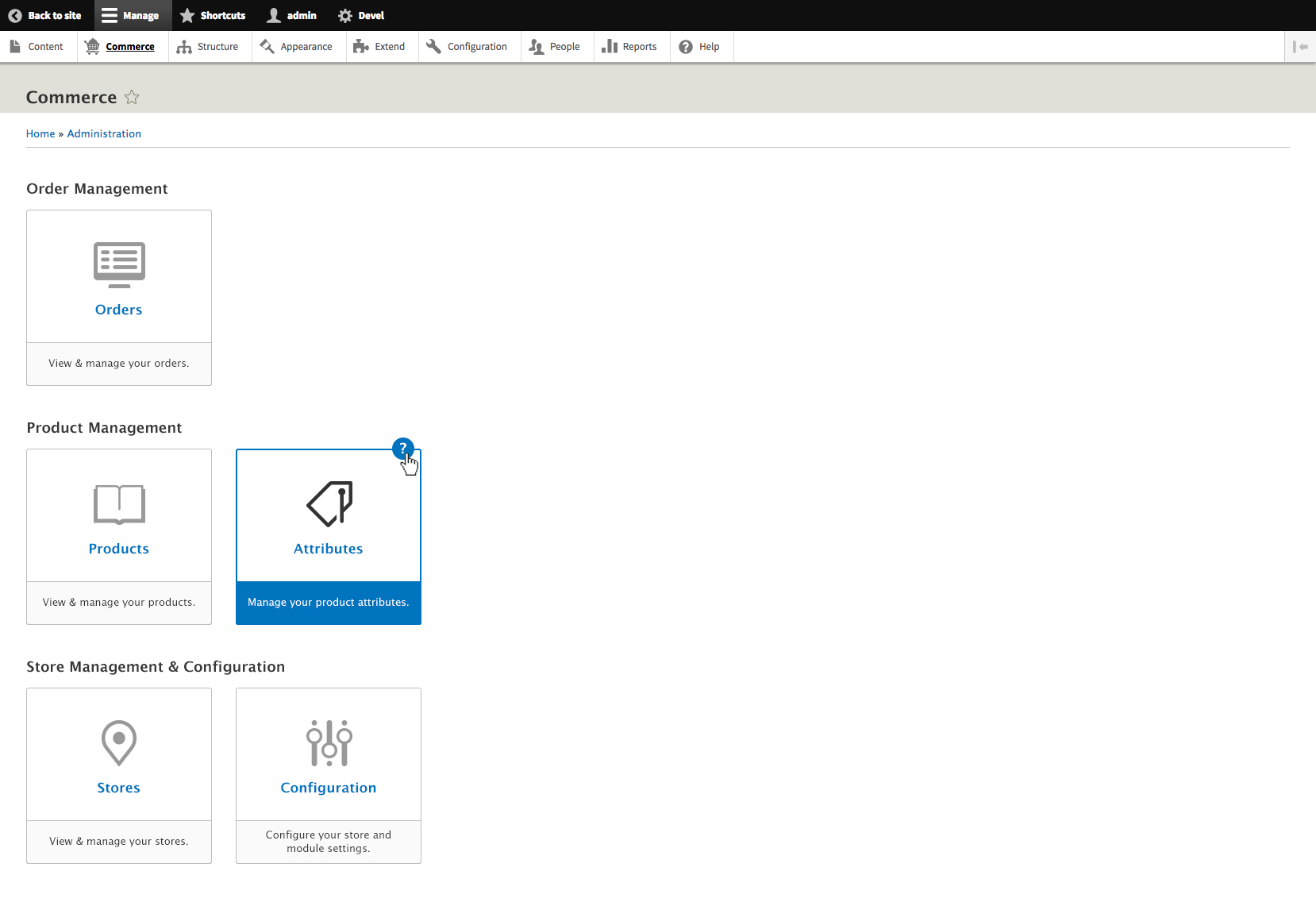 drupal commerce configuration