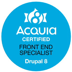 Certified Acquia Front End Specialist