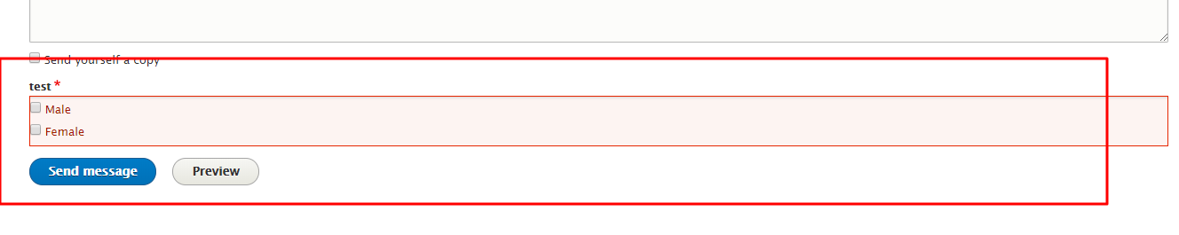 no error highlighting on form checkbox or radio input types 222380 drupal form set error