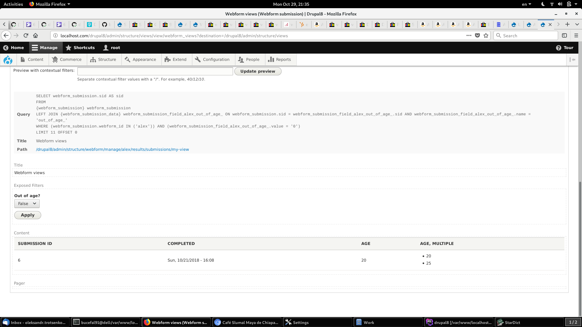 Unable to filter on checkbox element [#3009462] | Drupal.org