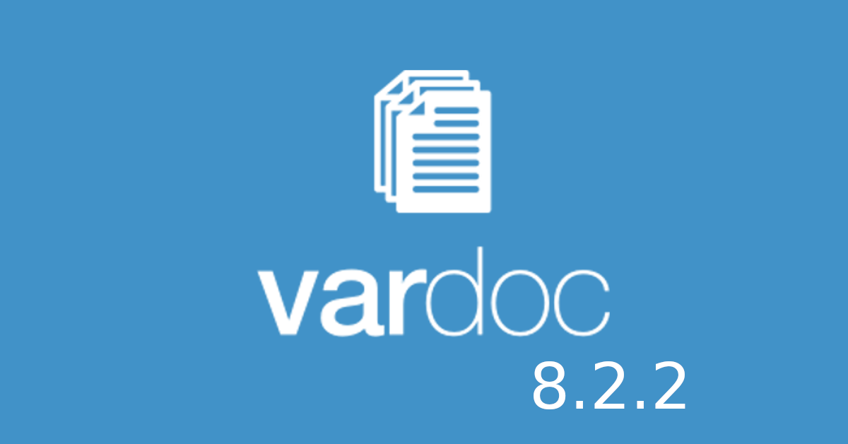 Vardoc 8.2.2 Release notes