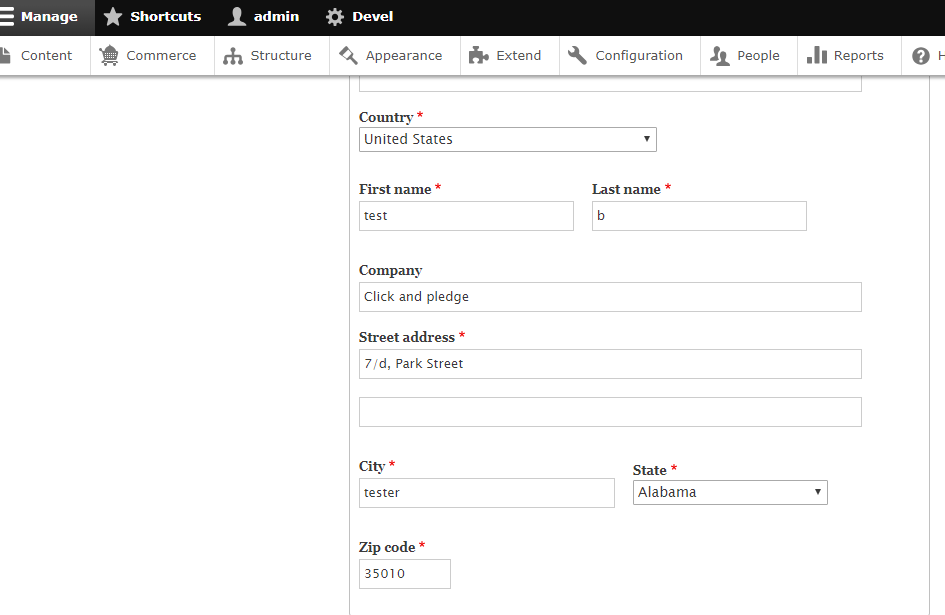 How to re-arrange Billing Address fields in drupal commerce [#3016940 ...