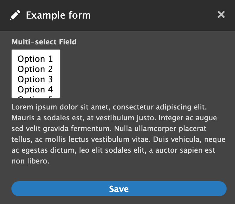 Multiple Select Element Is Inappropriately Targeted With Css In Settings Tray Drupal Org