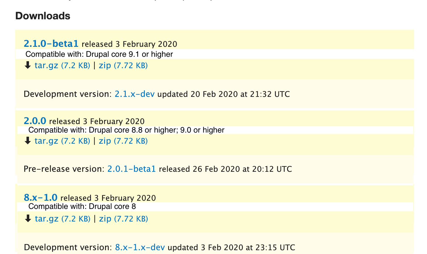 Meta Changes Additions On Drupal Org Preparing For Drupal 9 S Release Drupal Org Meta Changes Additions On Drupal Org Preparing For Drupal 9 S Release Drupal Org