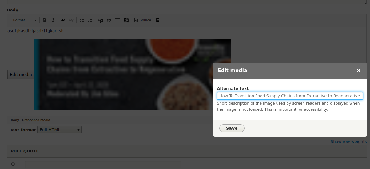 Make It Possible To Override Custom Fields When Embedding Media In Ckeditor Drupal Org