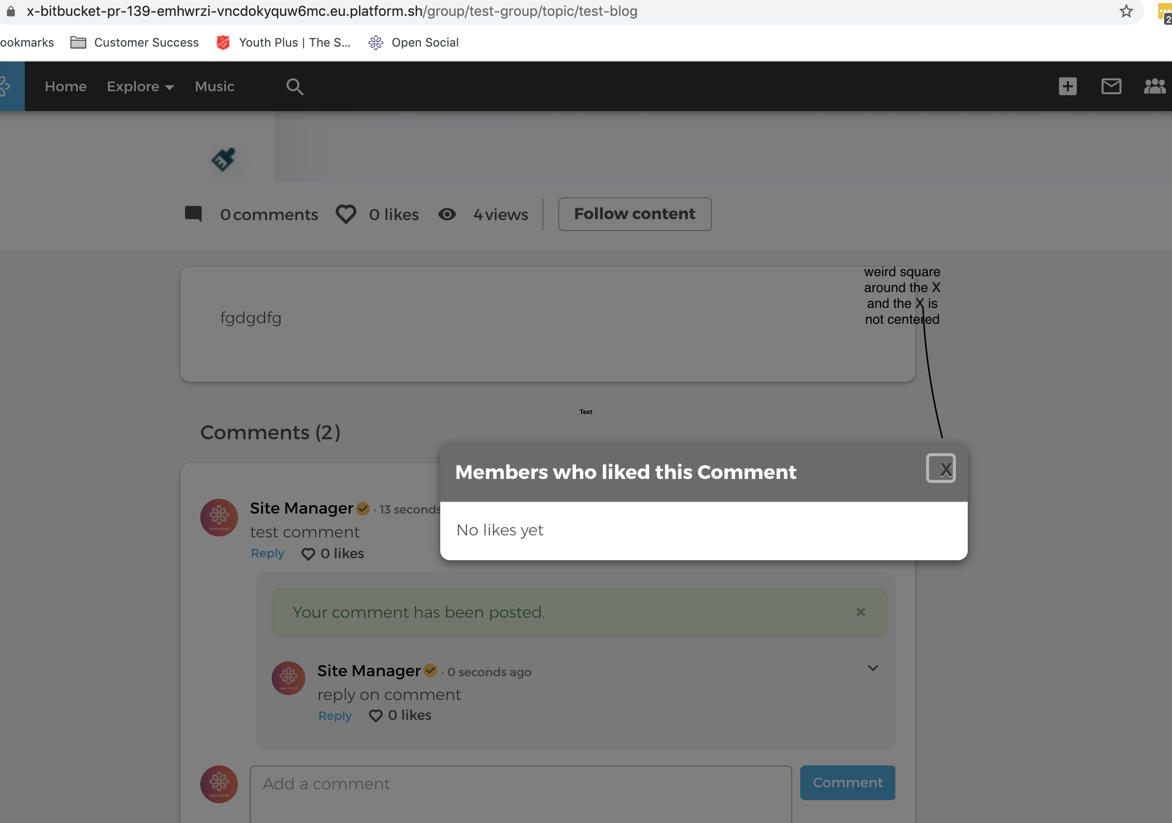 Ui Issues With Popover And Modal Close Button Drupal Org