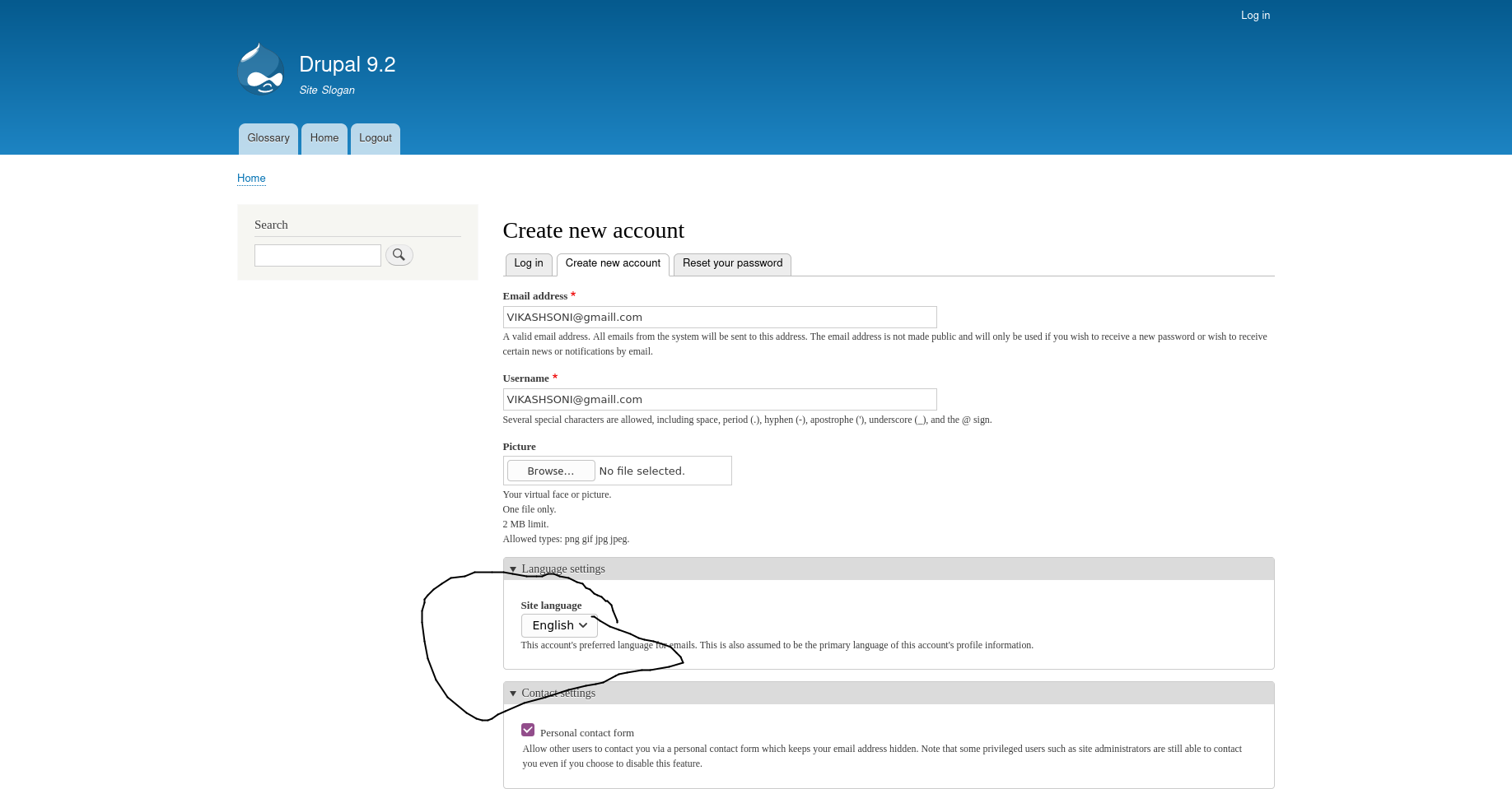 Allow The User To Choose Their Language Upon Registration [#3163758] |  Drupal.org