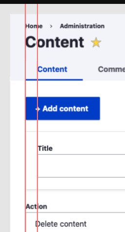 Tabs alignment Update