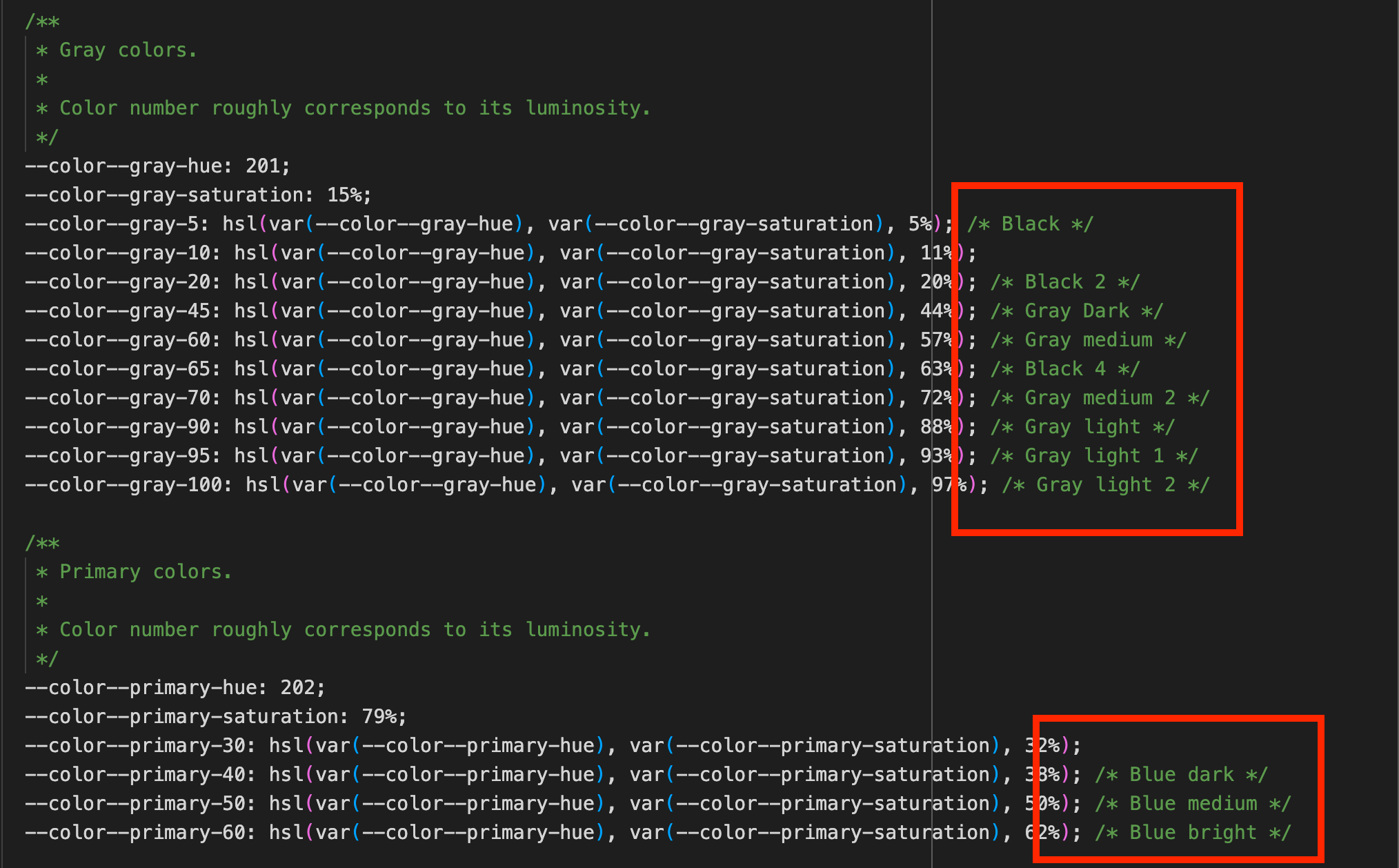 Olivero: Rename and consolidate all color CSS variable names. [#3217926 ...