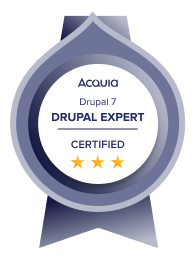 Acquia Triple Certified Drupal Expert - Drupal 7 (2015)