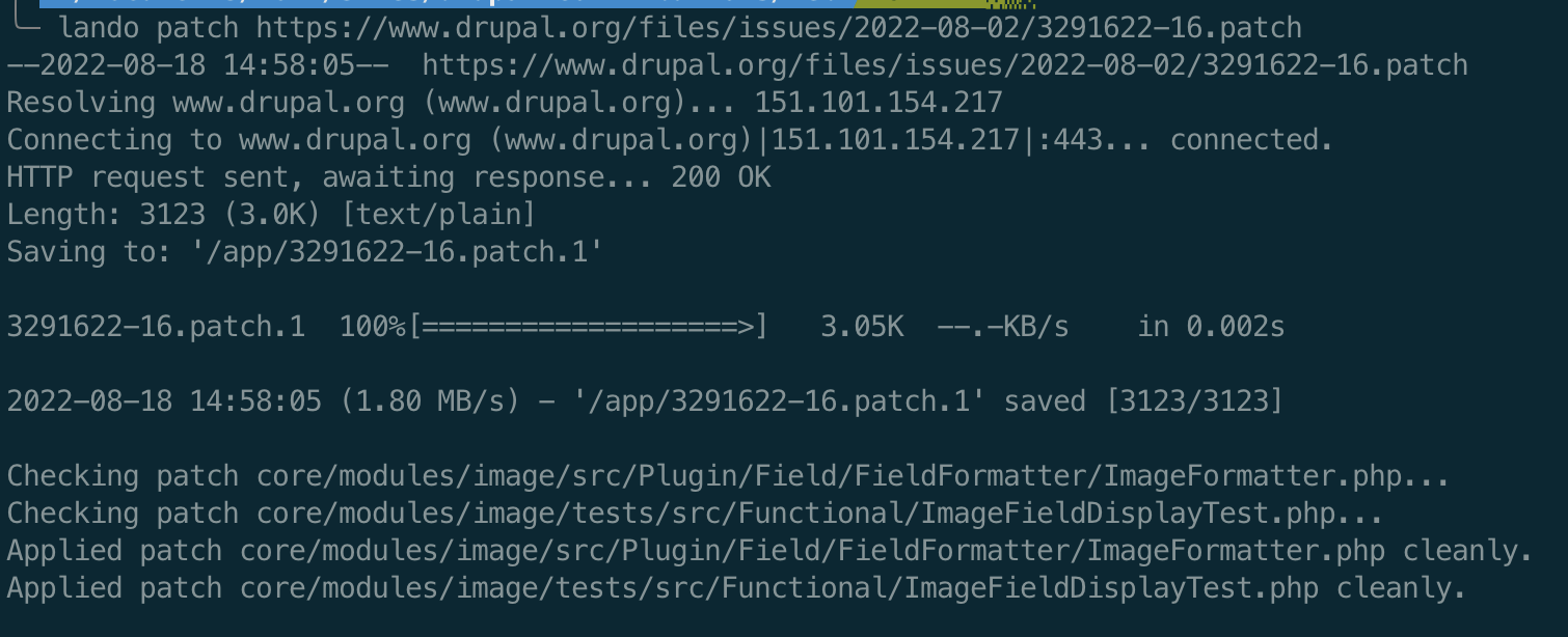 Formatter 'URL to image' from ImageUrlFormatter shows PHP warning