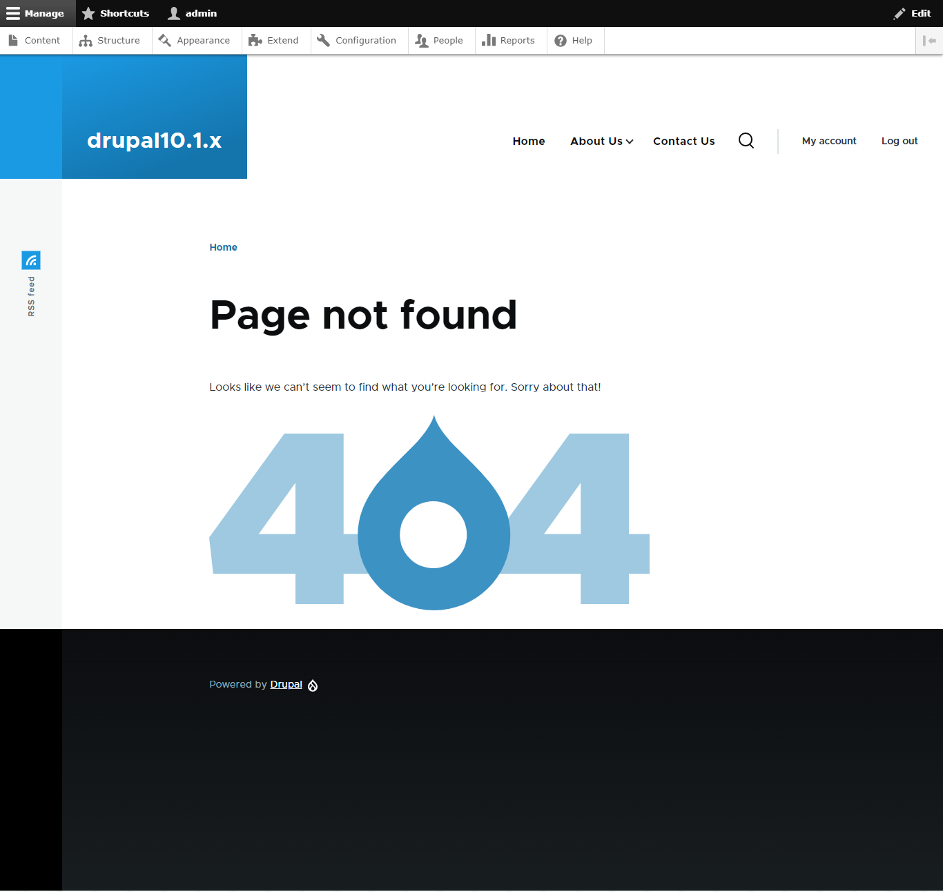 Olivero Theme]: Theme 404 