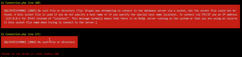 Add Informative Error Message For 'Connection Refused' Errors In Mysql  [#2610858] | Drupal.Org