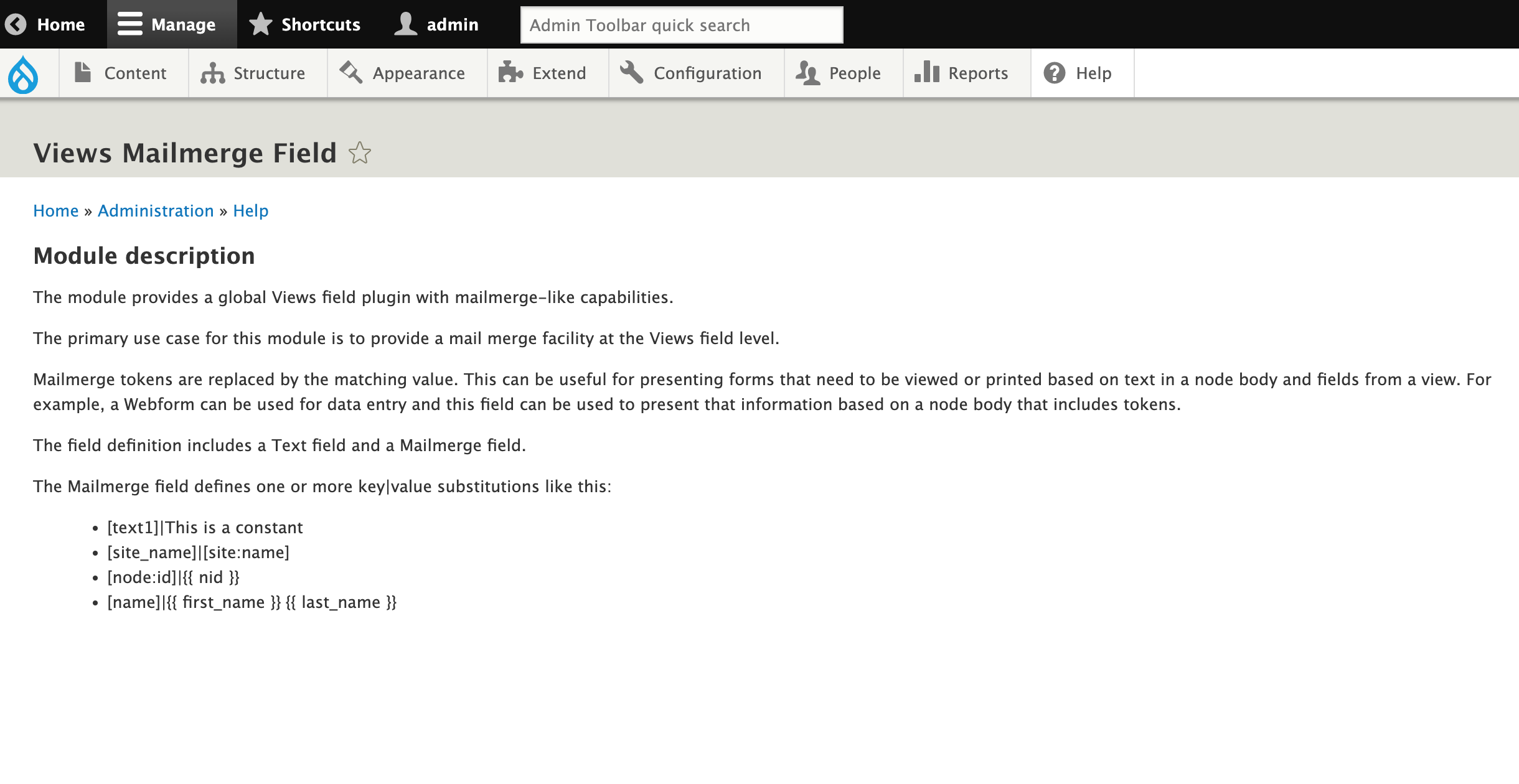 Implement hook help 3351821 drupal