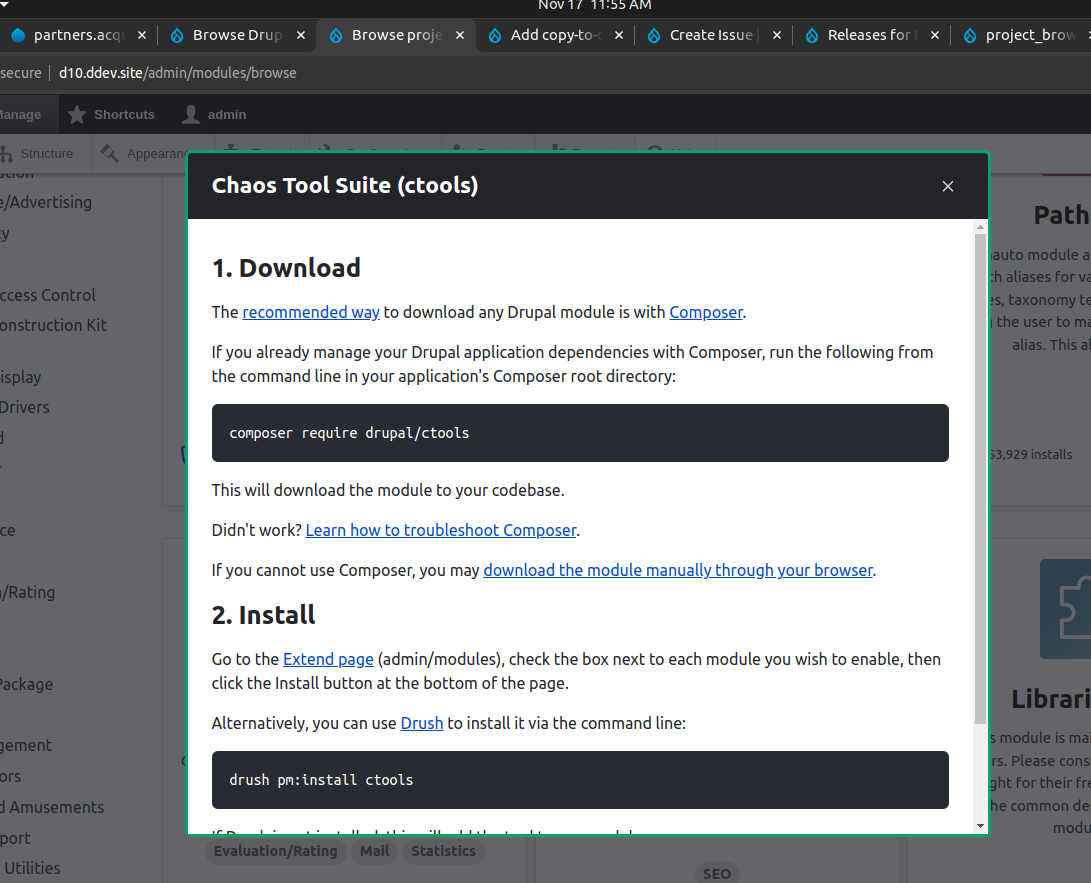 Missing copytoclipboard button [3402317]