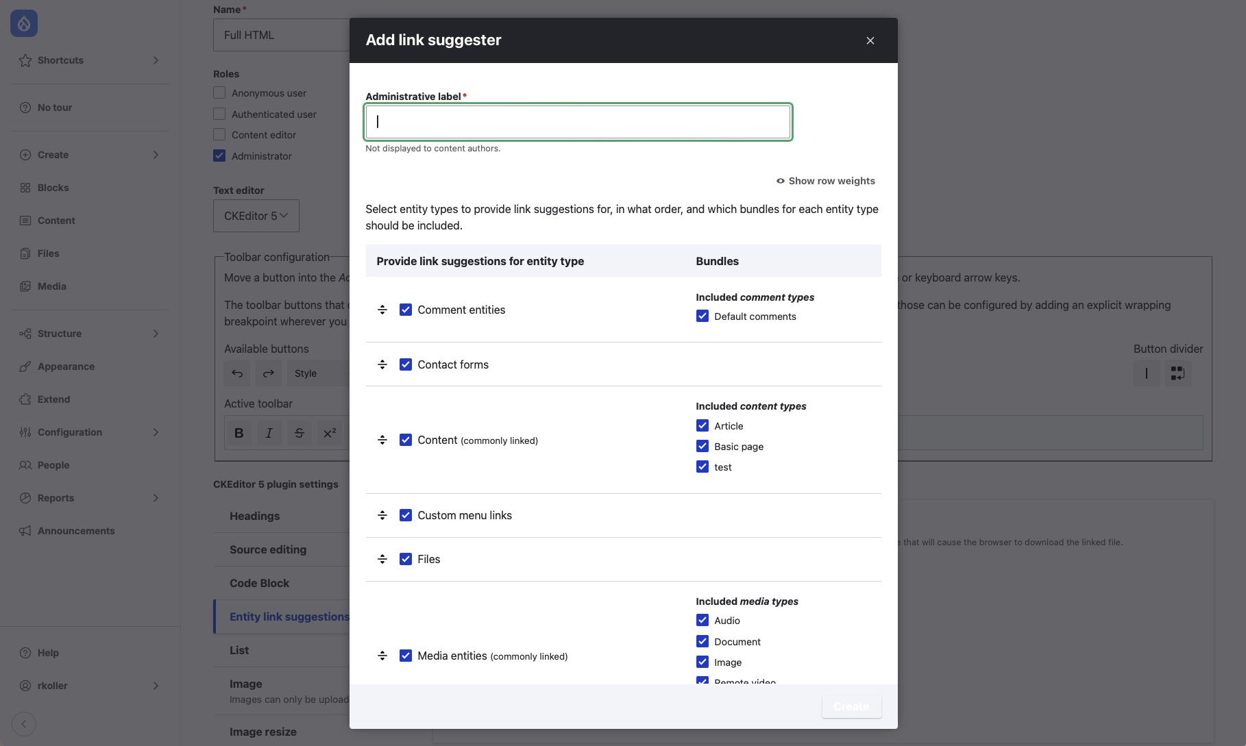 Add support for linking to entities in CKEditor 5 [#3317769