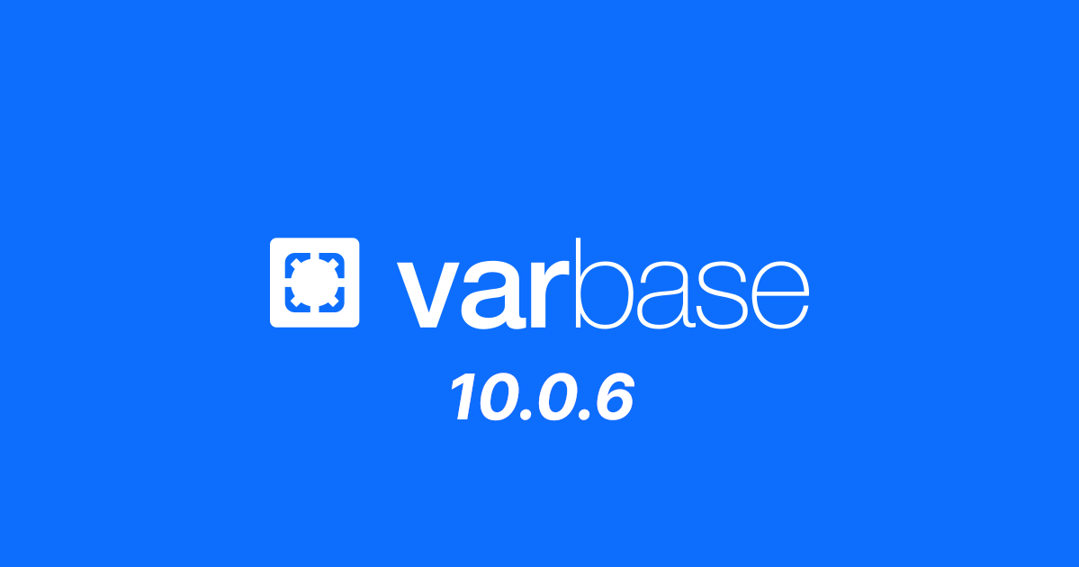 Varbase 10.0.6 Release notes