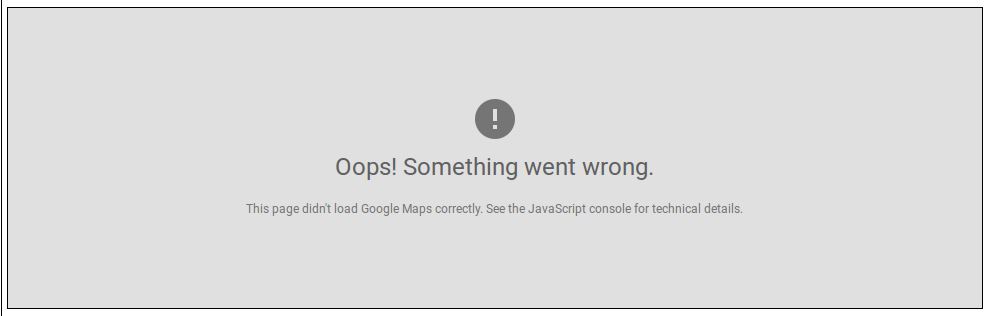 Oops Something went wrong This page didn t load Google Maps. www.drupal.org...