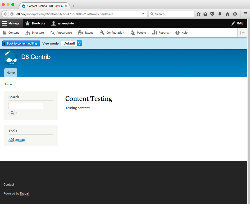 preview mode firefox