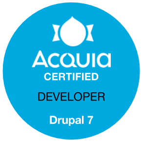 Acquia Certified Developer Drupal 7
