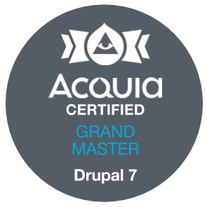 Acquia Certified Grand Master