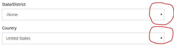 Down Arrow Icon Won T Display On Select2 Drop Down Element With Bootstrap Theme Drupal Org