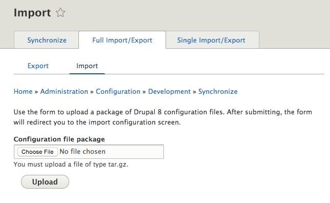 D8 Import with new verbiage