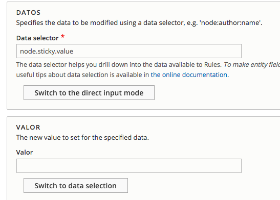 How to pass boolean value to direct input [#2823727] | Drupal.org