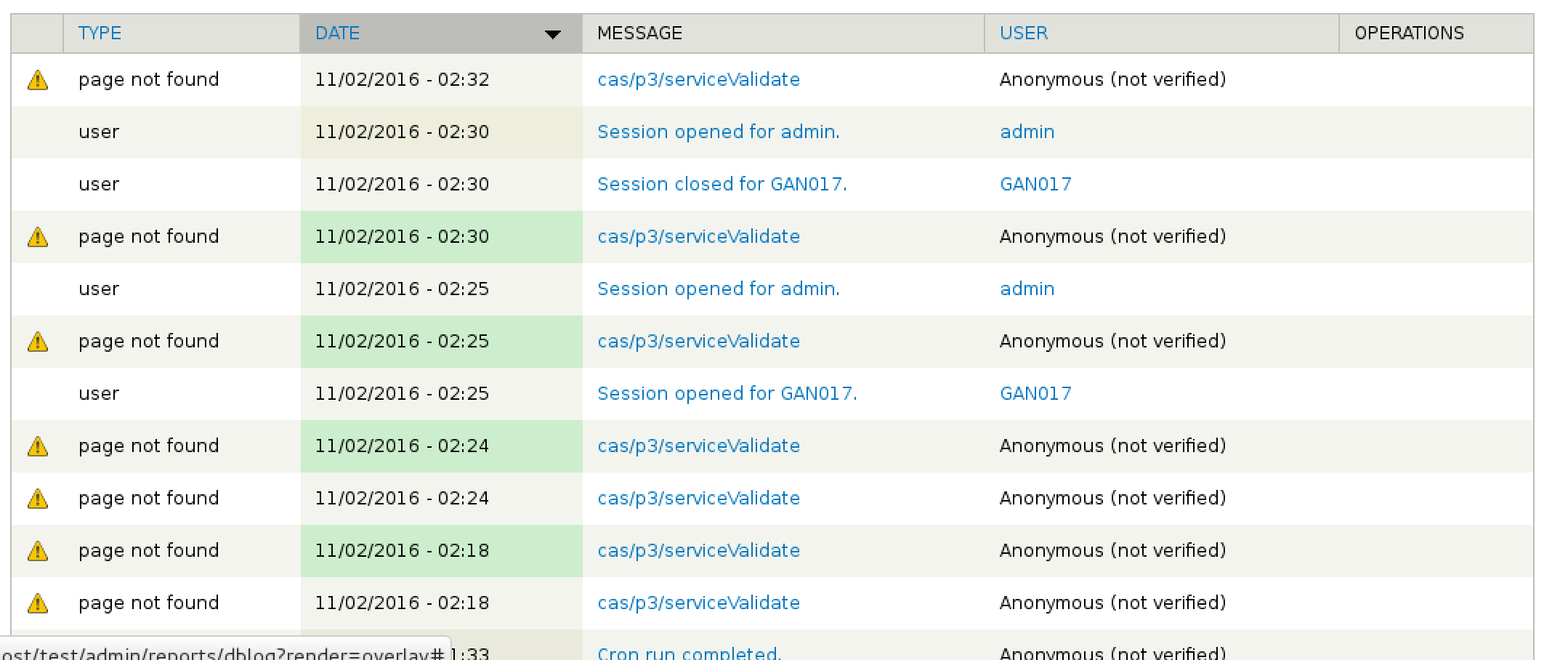 cas authentication