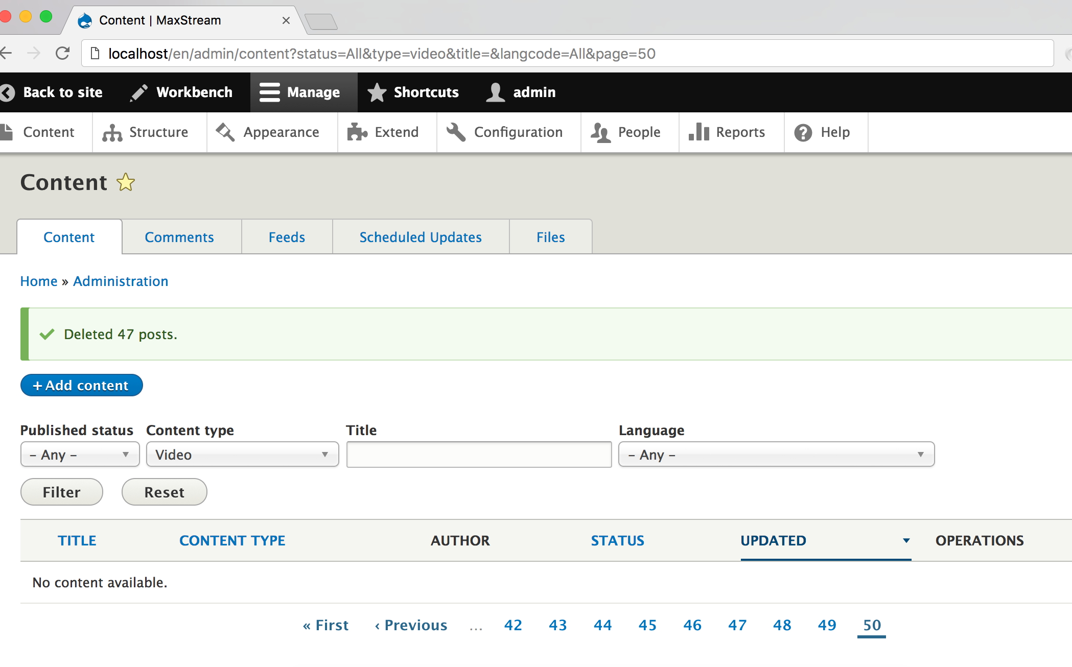 Pagination doesn t return me on previous page when deleting the Pagination doesn t return me on previous page when deleting the