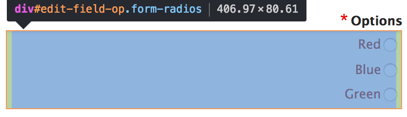 no error highlighting on form checkbox or radio input types 222380 drupal form set error