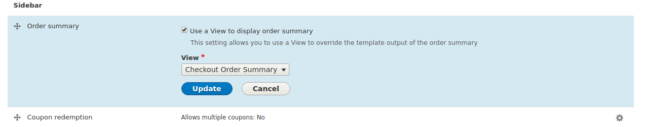 replace the order summary view with a twig template 2896815