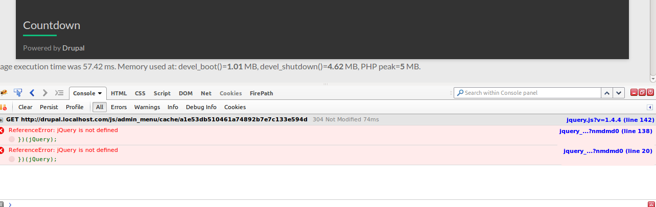 Referenceerror Jquery Is Not Defined 2465987 Drupal Org