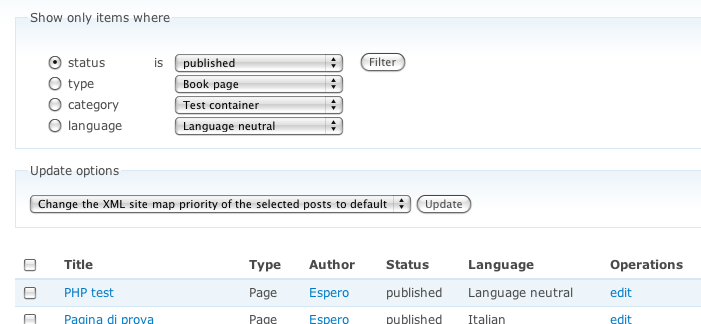 how to insert old nodes into the sitemap 376032 drupal org