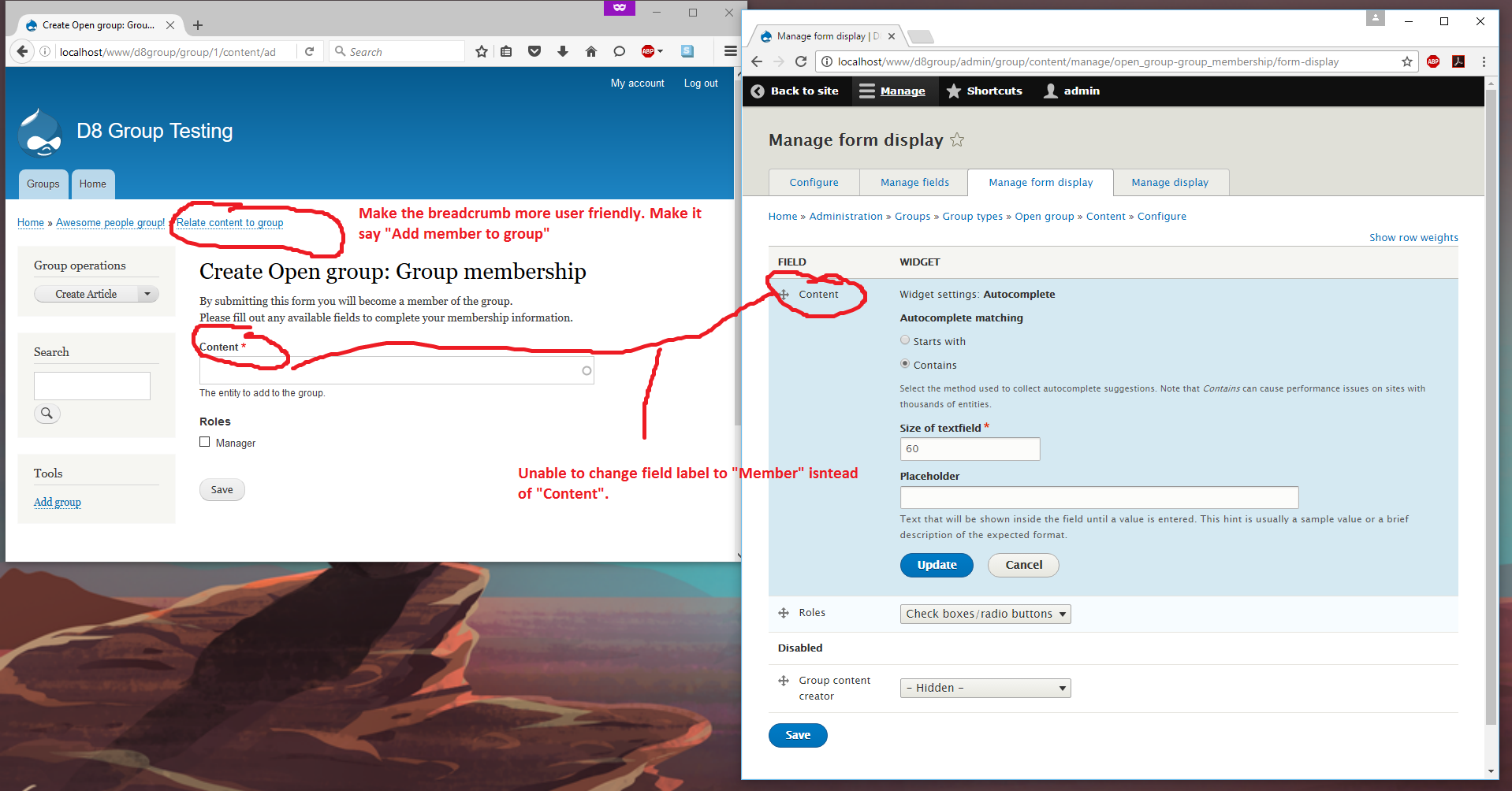 Add member to group form display form needs improvements [#2784023 ...