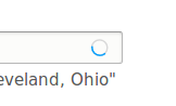 Autocomplete loading
