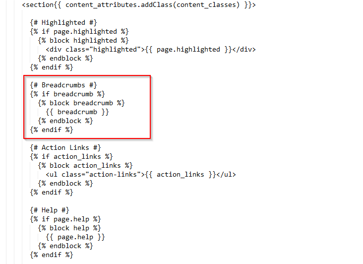Remove redundant breadcrumb region from page.html.twig [#2871090 ...