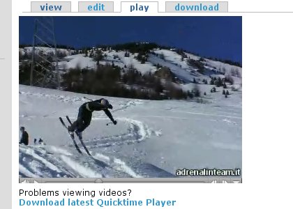 Quicktime player cutted out by explorer [#30951] | Drupal.org