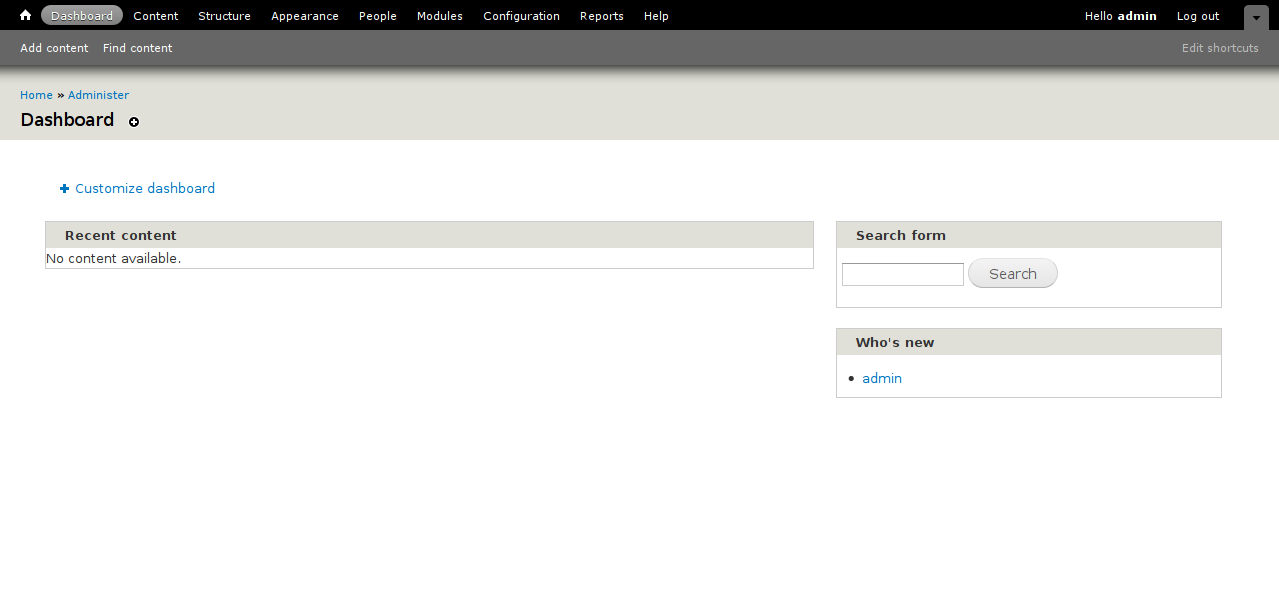 admin/by-task is confusing since it lacks links to config pages
