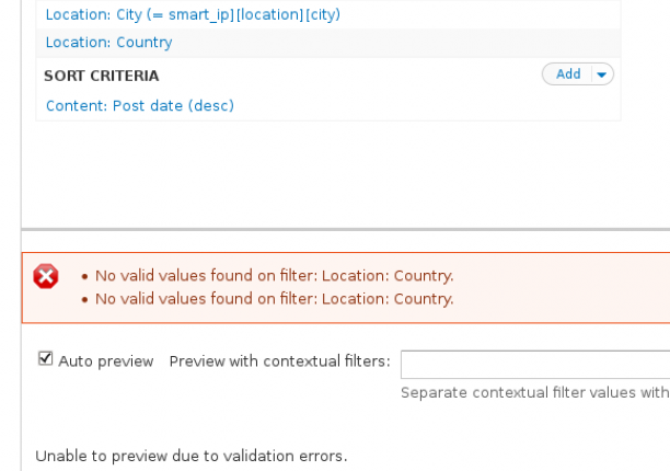 error