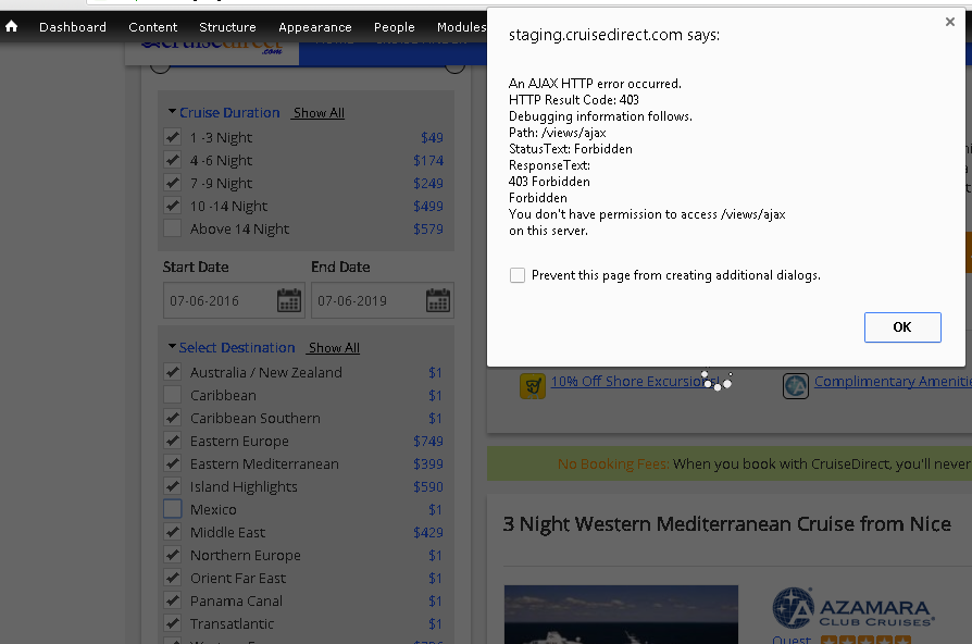 network error 403 forbidden drupal network error 403 forbidden drupal