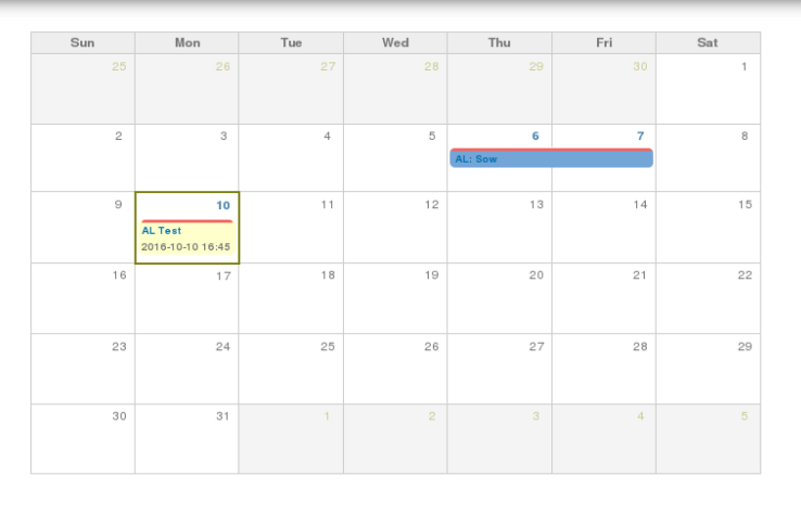 event calendar event pop up display nothing and create event not
