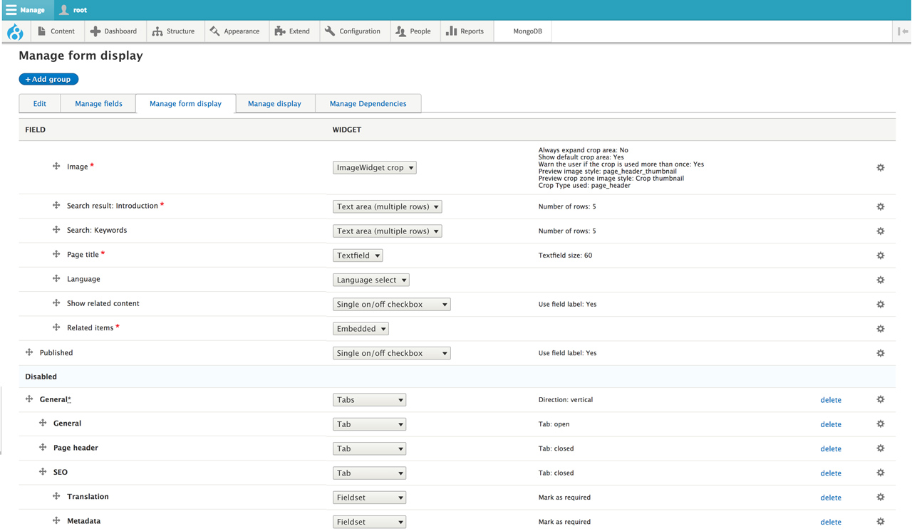 Field Groups moved to disabled after update [2924560]