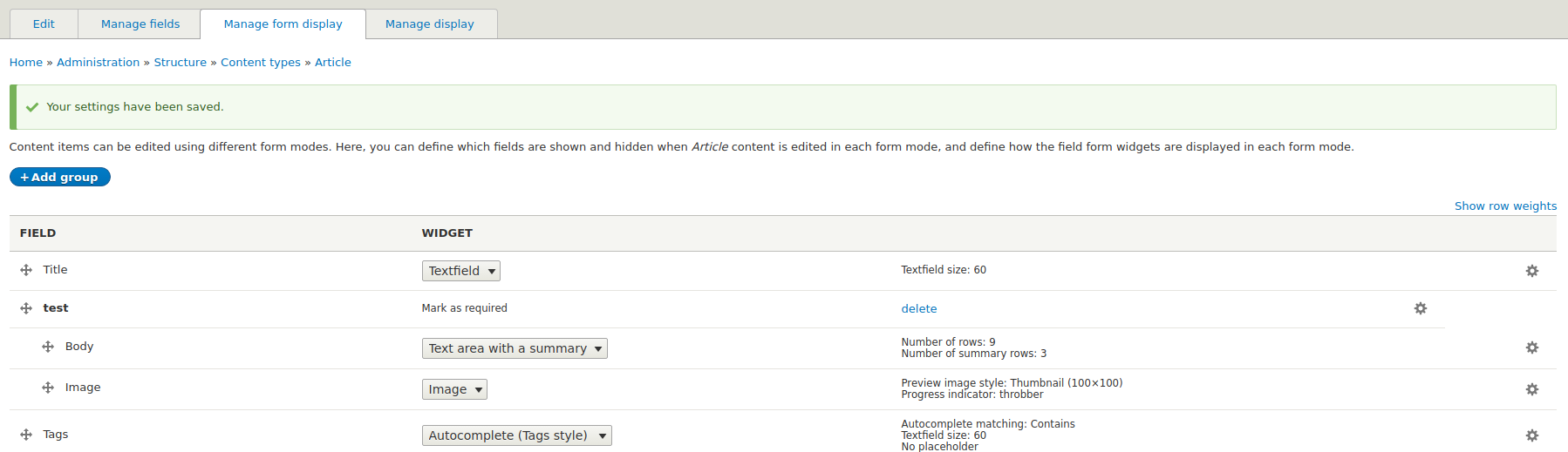 field group not working in form displays 2923308 drupal org group form