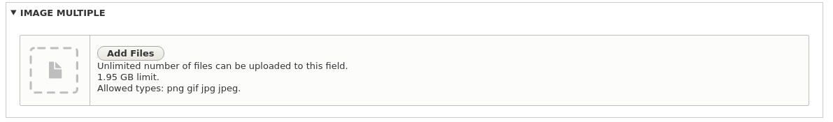 files upload