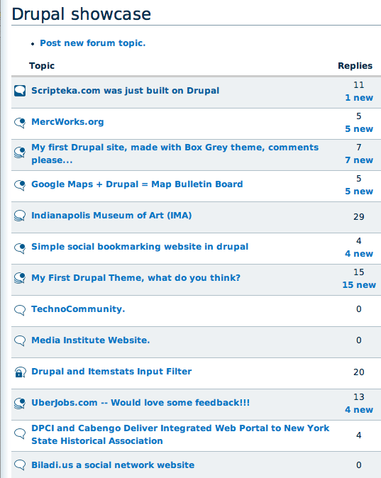 New Forum Icons 102743 Drupal Org