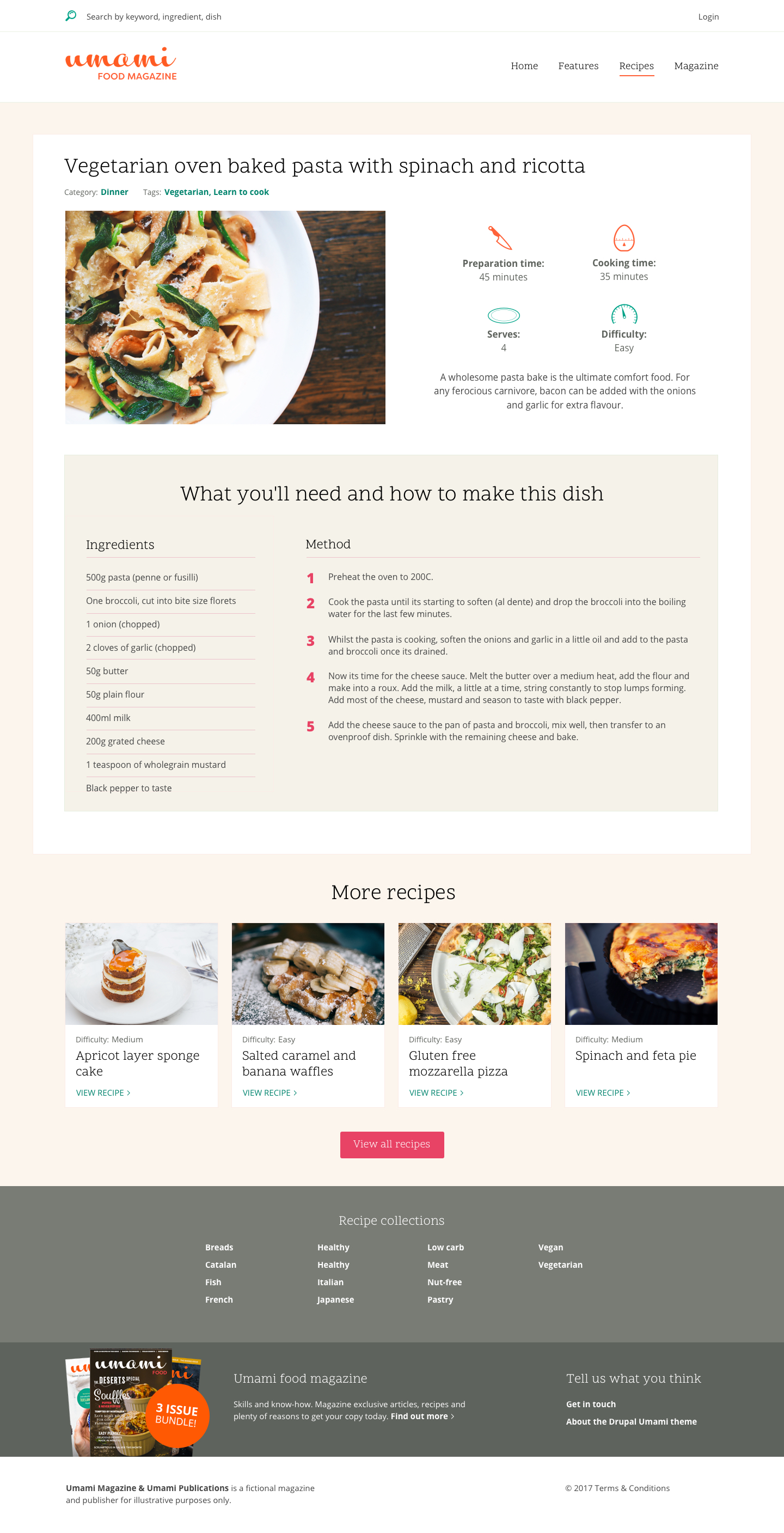 consider showcasing field layout module in umami demo profile