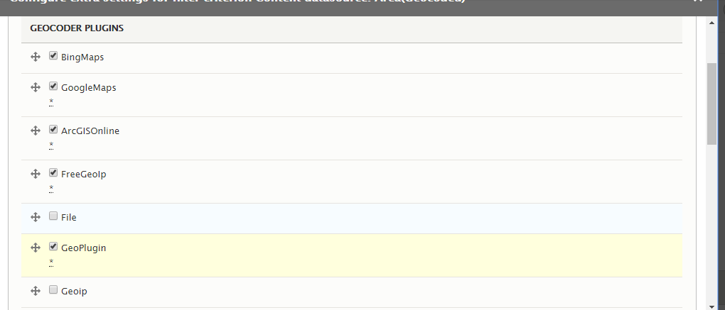 geocode providers